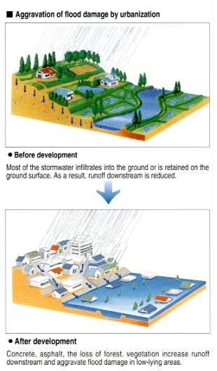 development impacts on flooding