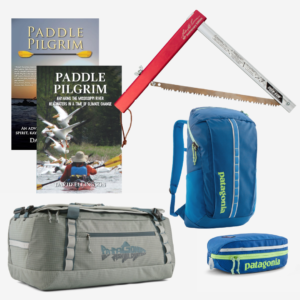 Sven Saw and Patagonia Bags and Paddle Pilgrim Books